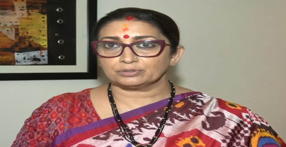 घुसपैठियों को अपना और भारतीयों को पराया मानती है टीएमसी: स्मृति ईरानी