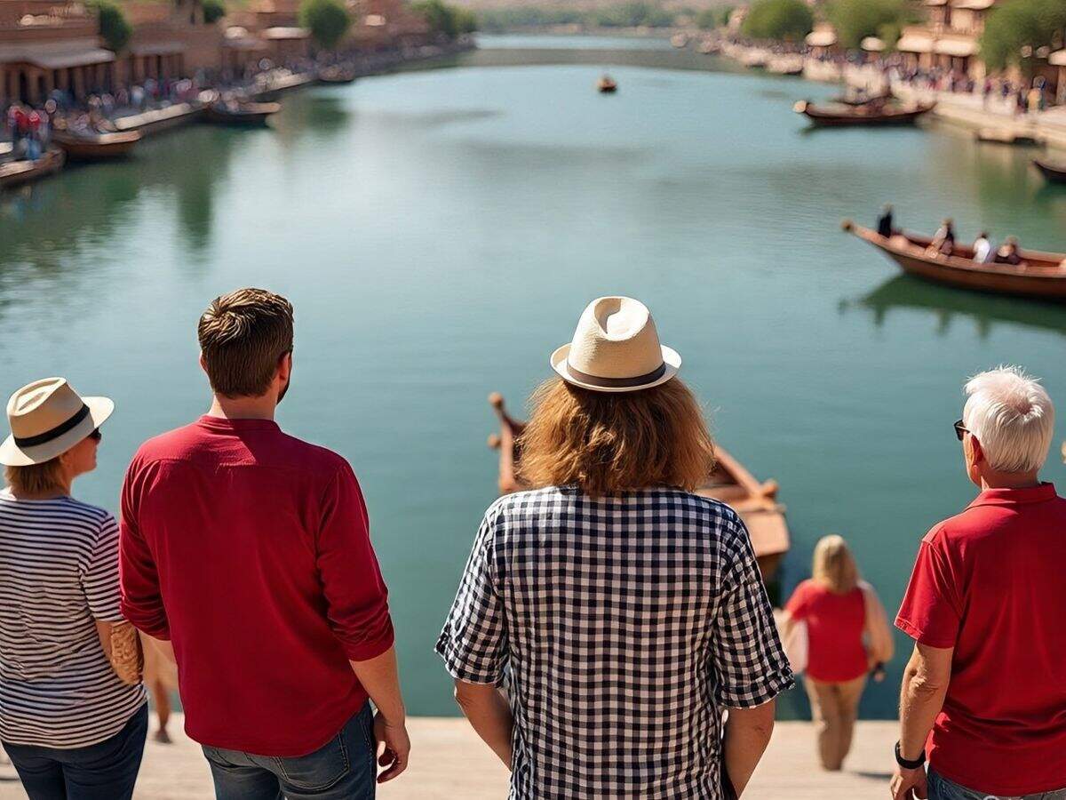 फुटेज में जाने पुष्कर में फिलिस्तीन समर्थक स्टीकर मामले में विदेशी पर्यटकों को ‘लीव इंडिया’ नोटिस