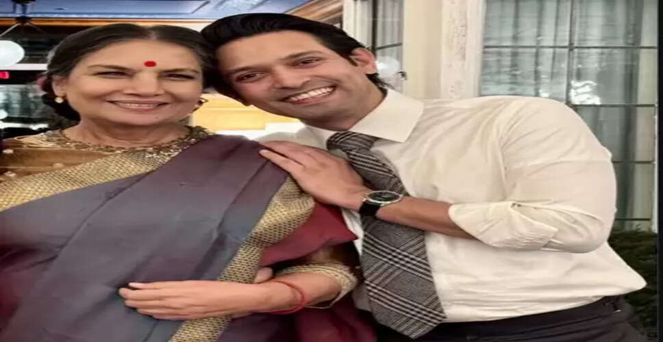 शबाना आजमी ने शेयर किया विक्रांत मैसी के साथ बिताया 'यादगार पल'