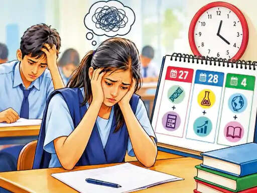 विद्यार्थी होंगे परेशान: 11वीं-12वीं के स्टूडेंट्स के लिए तनाव भरे हो सकते हैं 3 दिन, एक ही दिन दो-दो पेपर; परीक्षा शेड्यूल पर उठे सवाल