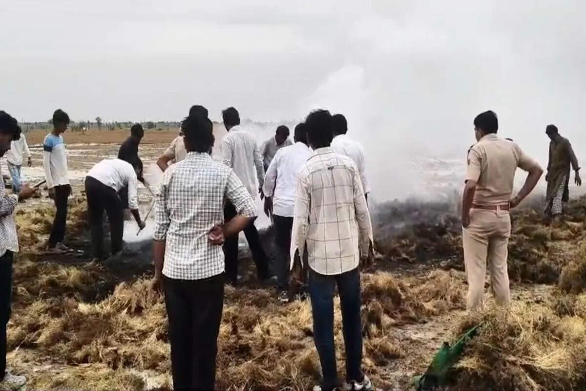 पोकरण के जालोड़ा गांव में विवाद ने लिया हिंसक रूप, फसल में लगाई आग