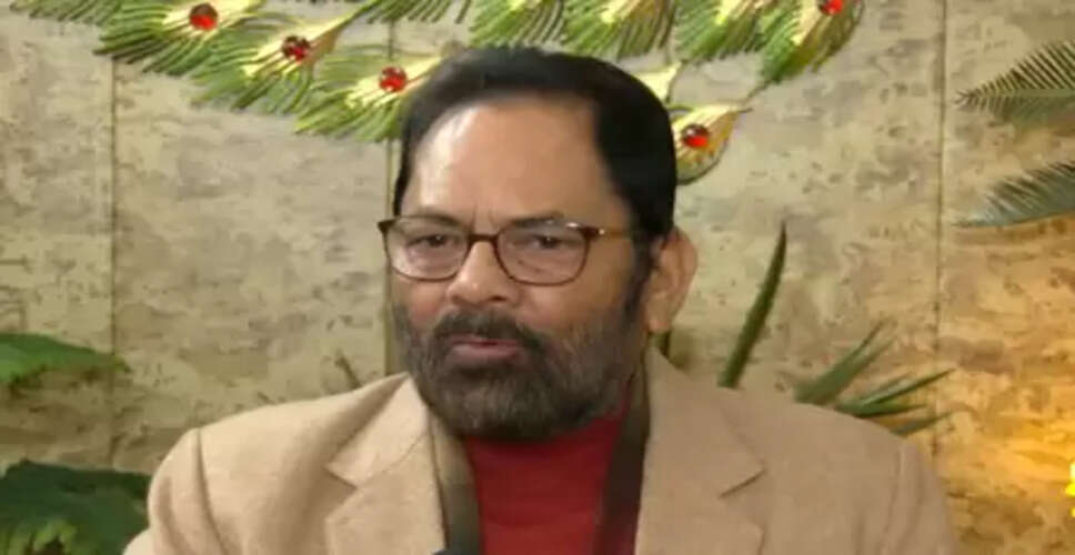 साजिशी सिंडिकेट कभी सफल नहीं होंगे : मुख्तार अब्बास नकवी