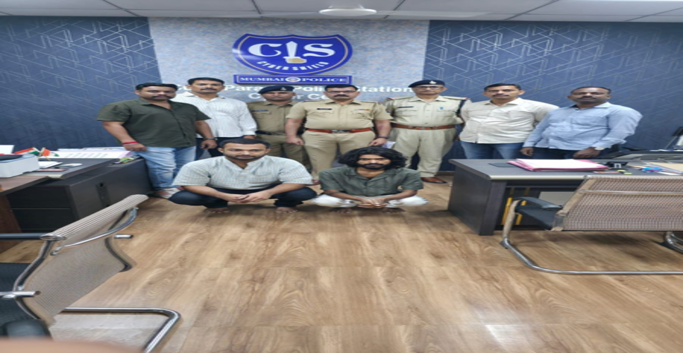 मुंबई में एयरफोर्स अफसर के घर फायरिंग और पुलिस को सोशल मीडिया पर चुनौती देने वाले दो बदमाश गिरफ्तार