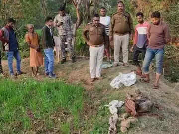 नींदड़ जंगल में नर कंकाल मिलने से इलाके में सनसनी, एक्सक्लूसिव फुटेज में देंखे हरमाड़ा पुलिस ने मामला दर्ज किया