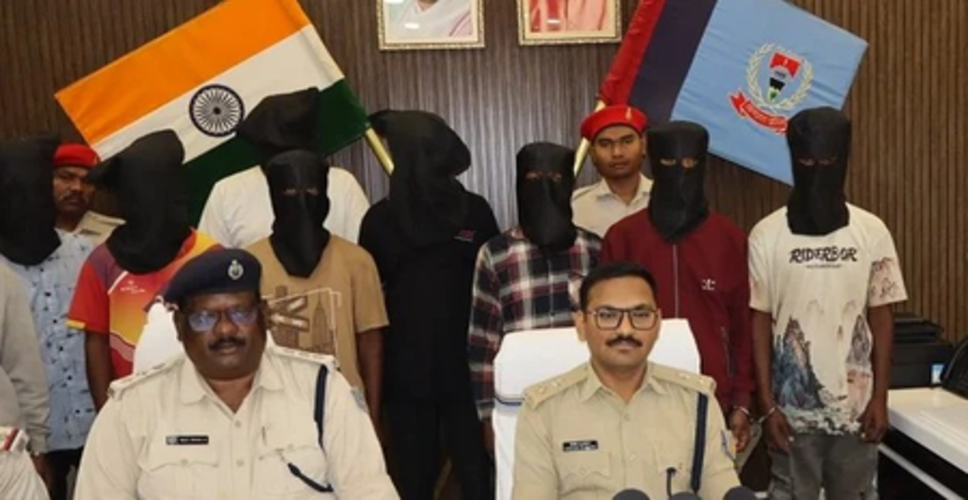 झारखंड के सिमडेगा में सड़क निर्माण कंपनी के कैंप पर हमले की साजिश में नौ उग्रवादी गिरफ्तार