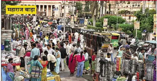 ग्वालियर में त्योहारी खरीदारी के बीच पार्किंग की समस्या, लश्कर-मुरार के बाजारों में सड़क और फुटपाथ पर अतिक्रमण से परेशानी