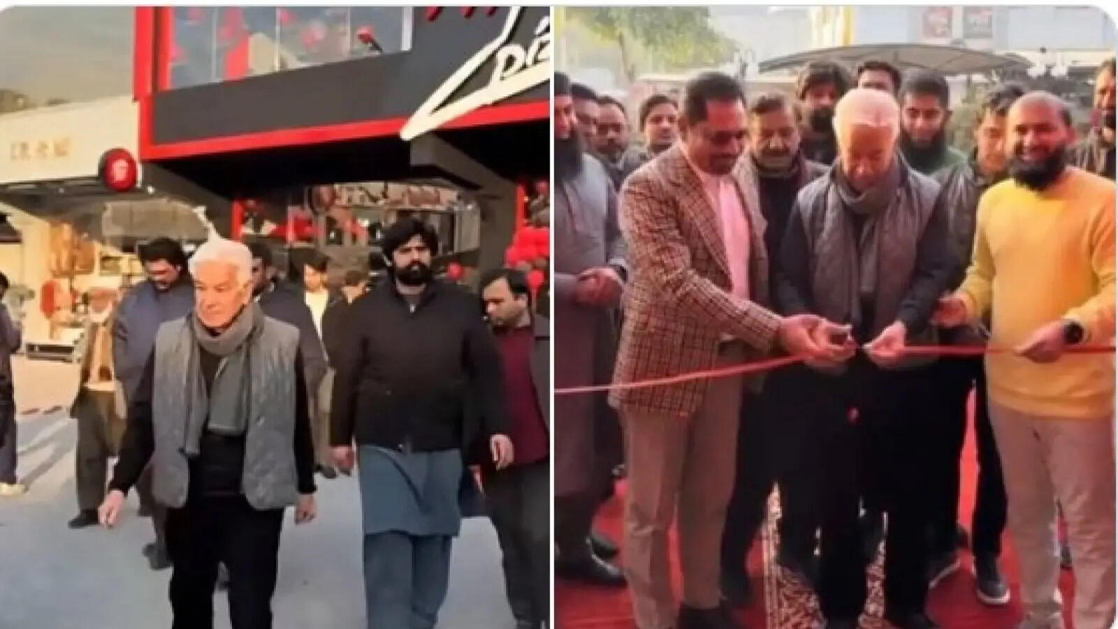 फर्जी पिज्जा हट के उद्घाटन पर फंसे पाकिस्तान के रक्षा मंत्री ख्वाजा आसिफ, सोशल मीडिया पर उड़ा मजाक