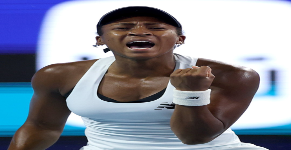 मियामी ओपन : पार्क्स को हराकर कोको गॉफ ने अगले दौर में जगह बनाई