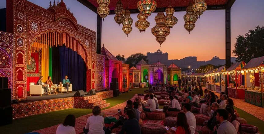 जयपुर लिटरेचर फेस्टिवल से शहर की अर्थव्यवस्था को 100 करोड़ रुपए का अनुमानित लाभ