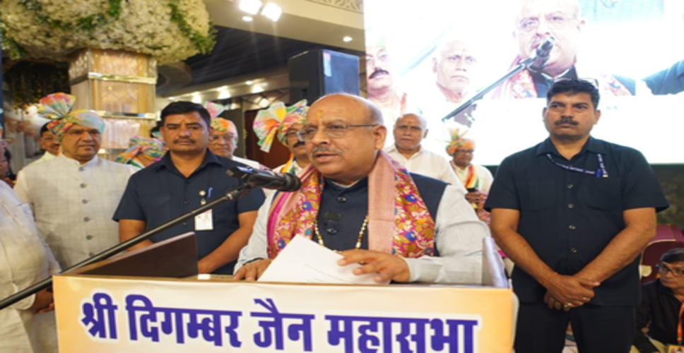 दिल्ली विधानसभा के स्पीकर विजेंद्र गुप्ता ने महावीर जयंती पर अहिंसा का किया आह्वान