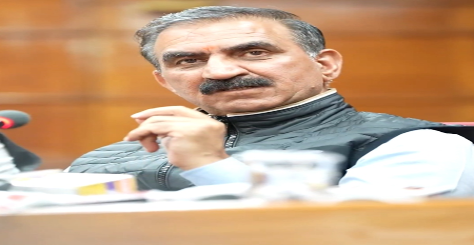 किशाऊ परियोजना से हिमाचल को हर साल मिलेगी 100 करोड़ यूनिट बिजली: सीएम सुक्खू