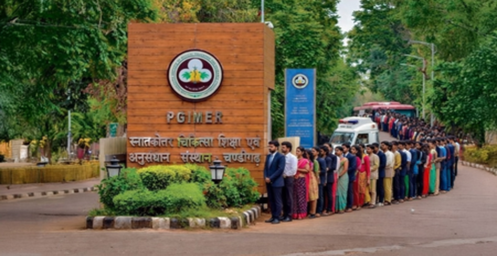 पीजीआईएमईआर में सीनियर रिसर्च फेलो समेत तीन पदों पर भर्ती, तय तारीख को होगा इंटरव्यू