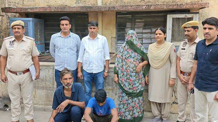 जयपुर में ज्वेलरी कारखाने से लाखों के गहने चोरी का खुलासा, फुटेज में देंखे महिला मित्र समेत 3 गिरफ्तार; फुटपाथ पर नशेड़ी बनकर छिपते थे आरोपी