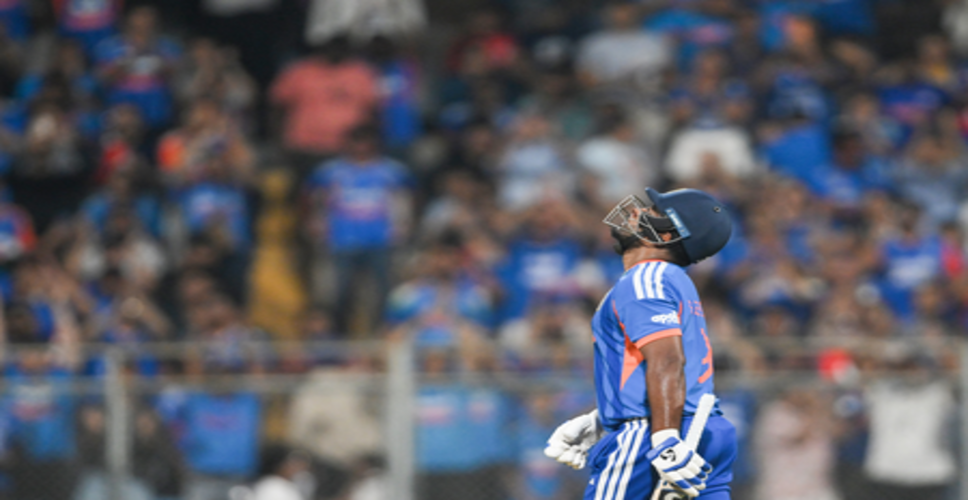 टी20 वर्ल्ड कप: वानखेडे़ में सैमसन का तूफान, भारत ने इंग्लैंड को दिया 254 रन का विशाल टारगेट