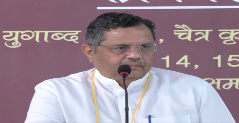 संघ शताब्दी वर्ष के कार्यक्रमों में समाज से मिल रहा जबरदस्त प्रतिसाद : सह सरकार्यवाह सीआर मुकुंद