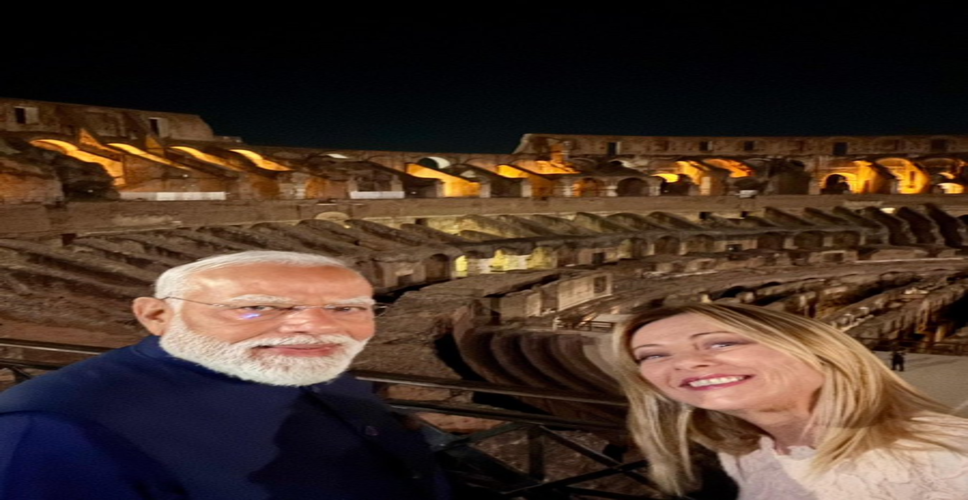 'आपका स्वागत है, मेरे दोस्त!' रोम में पीएम मेलोनी ने क&zwj;िया प्रधानमंत्री मोदी का स्&zwj;वागत, भारतीय समुदाय में उत्साह