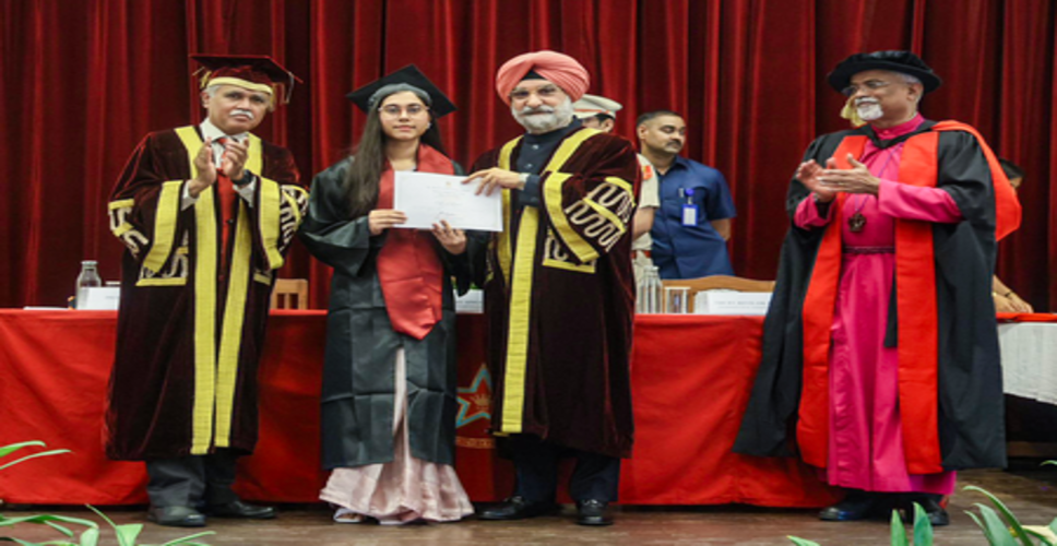 दिल्ली के उपराज्यपाल टीएस संधू ने सेंट स्टीफंस कॉलेज में अपने छात्र जीवन की यादें ताजा कीं