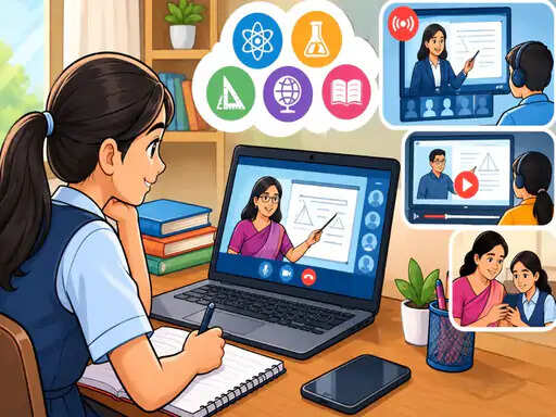 स्कूल की पढ़ाई के साथ अब घर बैठे लाइव क्लास भी, कक्षा 9वीं से 12वीं तक मिलेगी डिजिटल शिक्षा की सुविधा