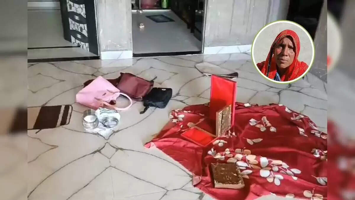 सीकर में पार्सल डिलीवरी के बहाने घर में घुसा लुटेरा, वीडियो में जानें आधे घंटे घर में बंधक रखा, लूट के बाद बदमाश फरार