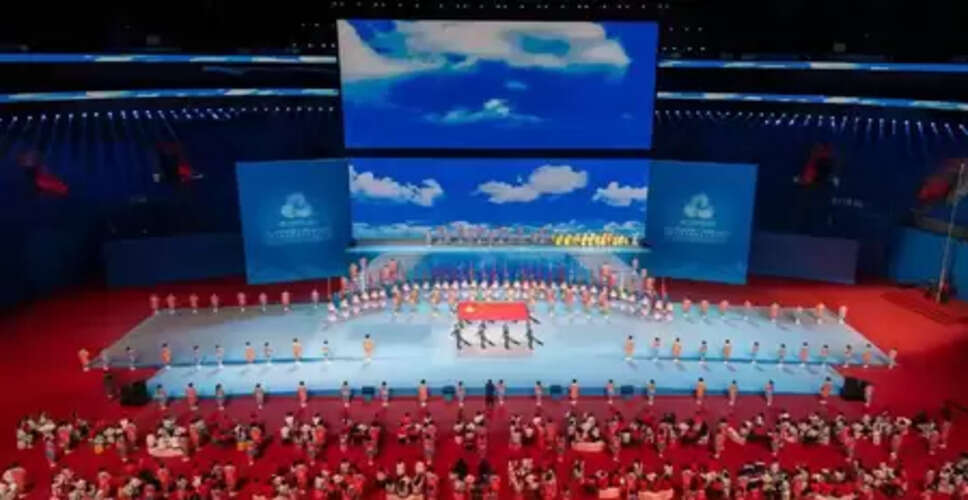 12वें चीनी राष्ट्रीय पैरालंपिक खेलों का सफल समापन