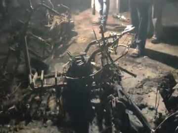 जयपुर के सुबोध कॉलेज के बेसमेंट में लगी आग, 3 इलेक्ट्रिक स्कूटी जलकर खाक, फुटेज में जाने समय रहते बड़ा हादसा टला