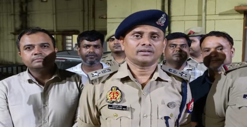 गोंडा में पुलिस मुठभेड़ में तीन बदमाश गिरफ्तार, एक के पैर में लगी गोली