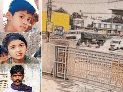 जयपुर में दर्दनाक सड़क हादसा: तेज रफ्तार ट्रेलर ने फुटपाथ पर बैठे परिवार को कुचला, फुटेज में देंखे पिता समेत 4 की मौत; मां गंभीर घायल