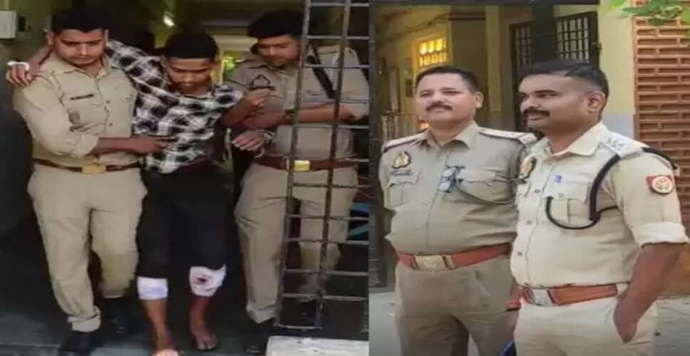 गाजीपुर: पुलिस के साथ मुठभेड़ में बदमाश के दोनों पैरों में लगी गोली, उचौरी डबल मर्डर केस का मुख्य आरोपी घायल