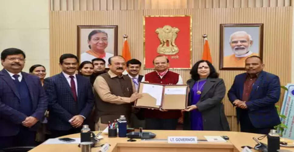 दिल्ली : एलजी ने यूनिवर्सिटी को जमीन अलॉट करने में देरी के लिए पिछली 'आप' सरकार की आलोचना की