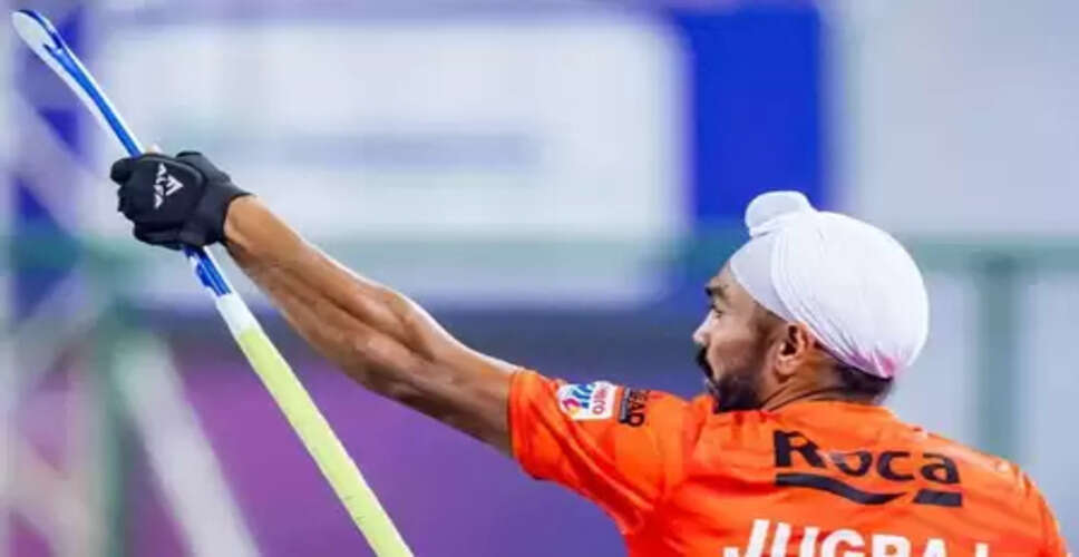 मेंस एचआईएल: जुगराज सिंह की हैट्रिक, बंगाल टाइगर्स ने तमिलनाडु ड्रैगन्स को 5-3 से हराया