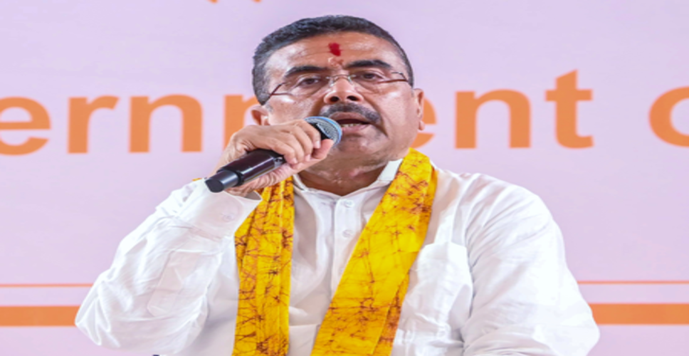 सीएम सुवेंदु अधिकारी का अधिकारियों को निर्देश, 'गिरफ्तार घुसपैठियों को सीधे बीएसएफ की चौकियों पर भेजें'
