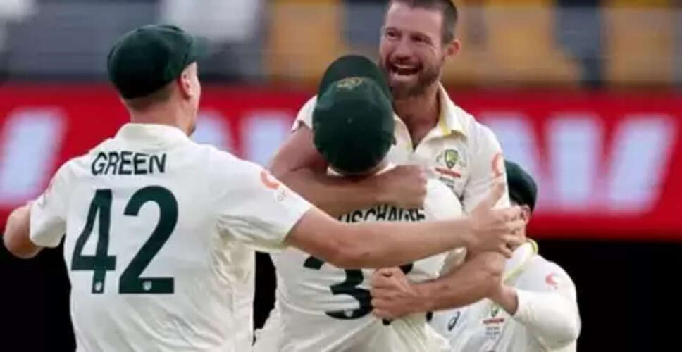 ब्रिसबेन टेस्ट: 8 विकेट से जीती ऑस्ट्रेलिया, सीरीज में 2-0 से आगे