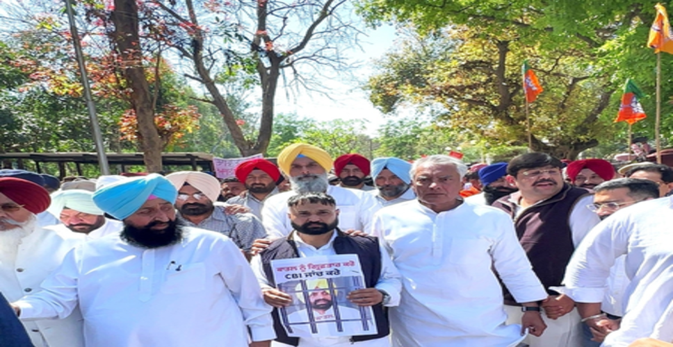 भाजपा का आरोप: पंजाब को लूटने वाले गिरोह ने सरकार पर कब्जा कर लिया है