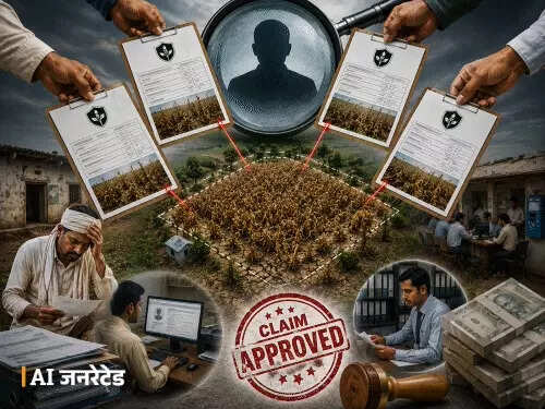 श्रीगंगानगर में फसल बीमा योजना में फर्जीवाड़े का आरोप, एक ही खेत की एक फसल पर 3 बार लिया खराबा क्लेम