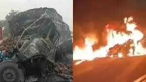 जयपुर में भीषण सड़क हादसा, ओवरटेक के चक्कर में तेज रफ्तार कार की ट्रेलर से जोरदार टक्कर, 4 की मौत