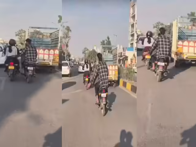 जयपुर में चलती बाइक पर युवती से छेड़छाड़, CCTV फुटेज से चार आरोपी गिरफ्तार