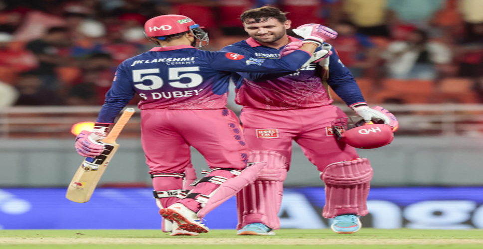 आईपीएल 2026: आरआर ने एमआई की बराबरी की, आरसीबी और एसआरएच को पीछे छोड़ा