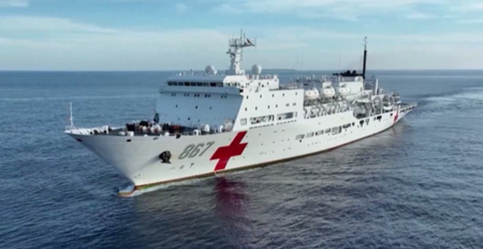 चीनी नौसेना का अस्पताल जहाज स्वदेश लौटा