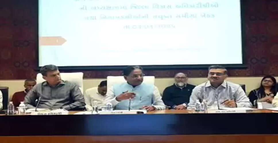 ग्राम पंचायतों के विकास प्रोजेक्ट्स में तेजी और ट्रांसपेरेंसी पर राज्य सरकार का पक्का इरादा : पंचायत मंत्री ऋषिकेशभाई पटेल