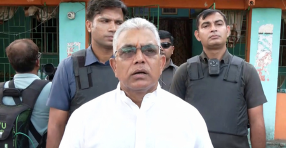 पश्चिम बंगाल में बहुमत के साथ बनेगी भाजपा की सरकार : दिलीप घोष