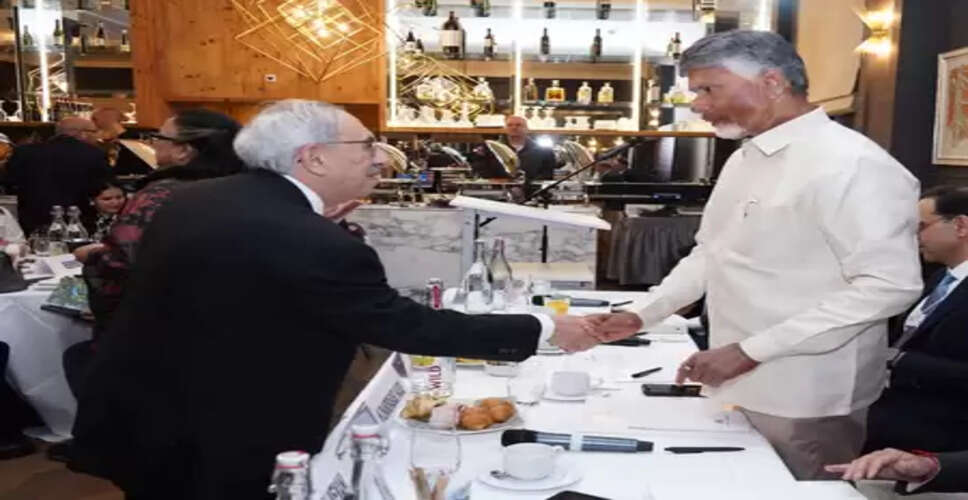 निवेश के लिए आंध्र प्रदेश से बेहतर जगह कोई नहीं: मुख्यमंत्री चंद्रबाबू नायडू