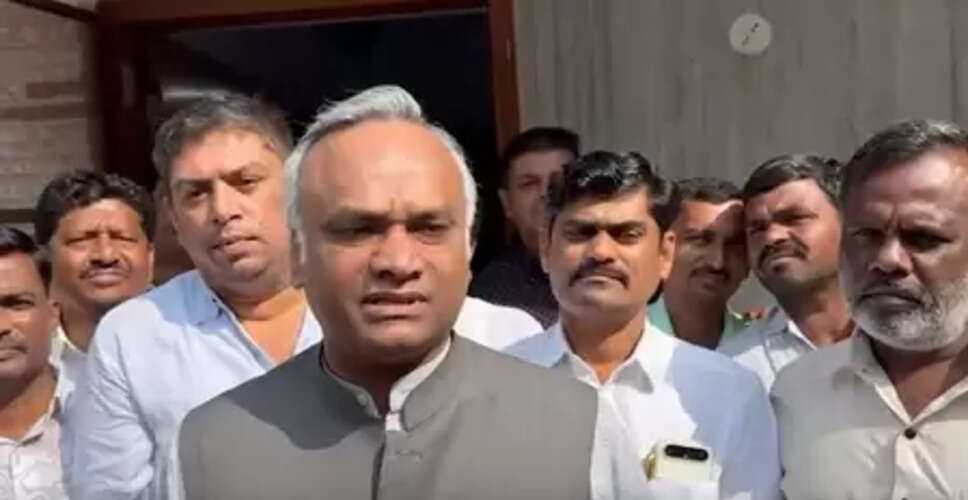 कर्नाटक भाजपा नेतृत्व में तालमेल का अभाव: मंत्री प्रियांक खड़गे