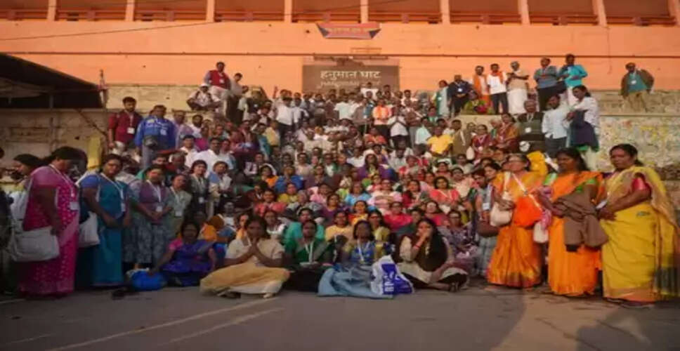 रामनगरी में काशी-तमिल संगमम के अतिथियों का परंपरागत और भव्य स्वागत