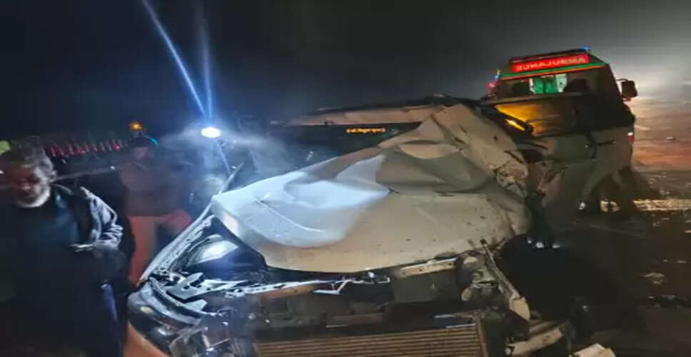 केंद्रीय मंत्री प्रतापराव जाधव की गाड़ी का एक्सीडेंट, तीन लोग बुरी तरह जख्मी