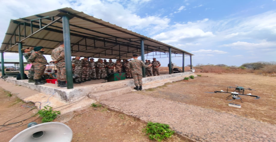 ड्रोन संचालन में पेशेवर दक्षता बढ़ाने को सेना ने सीआईएसएफ कर्मियों को दिया प्रशिक्षण