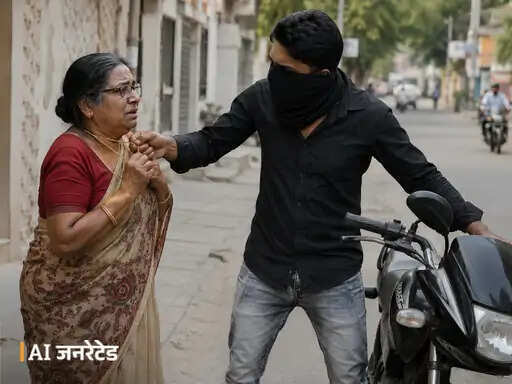 जयपुर में अंधविश्वास का डर दिखाकर बुजुर्ग महिला से लूट, मंदिर से लौटते समय बाइक सवार बदमाशों ने उतरवाए गहने
