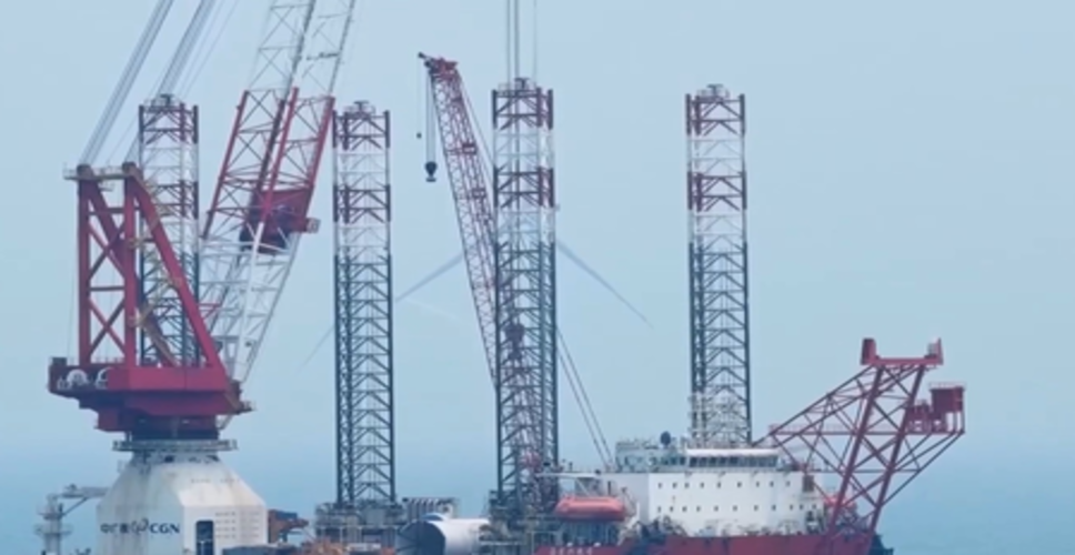 चीन में छीयुआन अपतटीय पवन ऊर्जा परियोजना में प्रगति