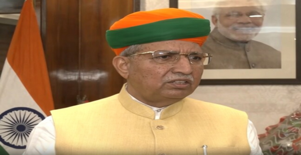 विपक्ष ने नारी शक्ति वंदन अधिनियम गिराकर महिलाओं के साथ किया विश्वासघात: अर्जुन राम मेघवाल