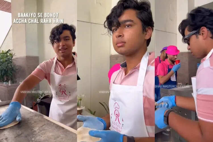 वीडियो में देखें! वैभव सूर्यवंशी का ‘मास्टरशेफ अवतार’ वायरल, रोटी बनाने का वीडियो देख सोशल मीडिया पर फैंस ने लिये मजे