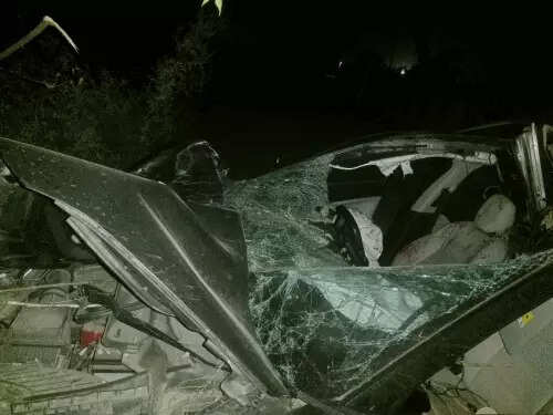 जैसलमेर में सेना की SUV ऊंट से टकराकर पलटी, मेजर हमजा आरिफ की मौत; हादसे में वाहन के उड़े परखच्चे